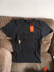 Camiseta Vintage Embossed Logo de Superdry. Alimentador de meteoritos - Imagen 1 de 6