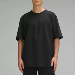 Camiseta de jersey de algodón negra para hombre Lululemon - Imagen 1 de 12