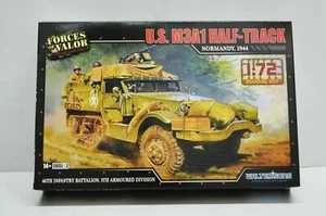 Forces of Valour US M3A1 Half Track 1:72 Scale Model Kit - Skill Level 2 - Picture 1 of 1