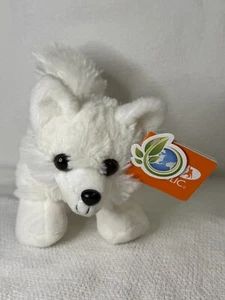Wild Republic Mini Arctic Fox 8" Plush Toy Stuffed Animal White Fox New W/tags - Picture 1 of 5