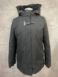 Fay Damen Jacke schwarz mit Kapuze Größe M Medium - Bild 1 von 7