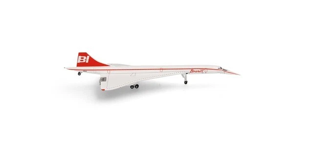 Herpa 537575 - 1/500 Braniff International Concorde - N81AC - New - image 1 of 1