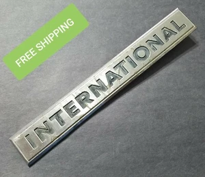 Bin12 used METAL 1973 74 75 INTERNATIONAL EMBLEM OEM #2754244-R1 - Picture 1 of 5