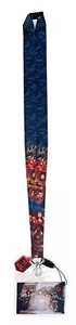 DC Justice League Lanyard with with Soft Dangle & Card Holder - Picture 1 of 1