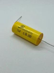JFcomponents 15uF 160V-Y MKP Condensatore Poli Metallizzato per Crossover. USA - Foto 1 di 1
