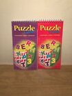 Lot Of 2 Puzzle Time - Wordsearch - Sudoku - Crossword