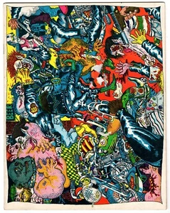 S CLAY WILSON Portfolio Comix 1970s ADULT only underground comic checkered demon - Bild 1 von 2