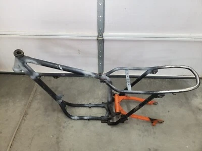 1964 Triumph T120R T120 650 Frame + Tail + Swingarm -  Flat Tracker AHRMA Foto 1 de 4