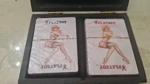 CARTE DA GIOCO PLAYBOY DOPPIO MAZZO - Foto 1 di 5