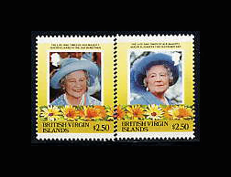 VIRGIN IS, Sc #422-25, MNH, 1982, colibríes, flores Foto 1 de 1