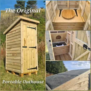 The Original Portable Outhouse, Composting, Longdrop, Flushing, Urinal toilet - Picture 1 of 17