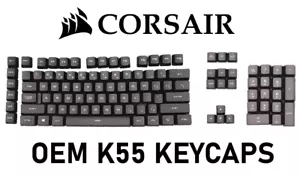 Original Corsair K55 Tastatur Tastenkappe für Membran Schalter Schlüssel Kappe - Bild 1 von 53