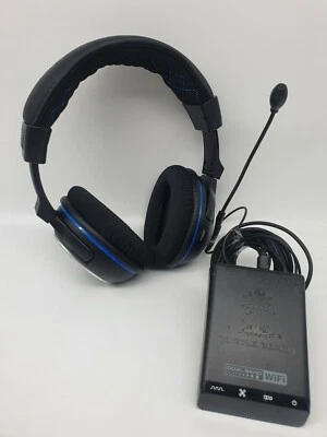 Turtle Beach Ear Force PX4 Schwarz/Blau Kopfbügel Headsets for PS4|TOP|DHL - Bild 1 von 2