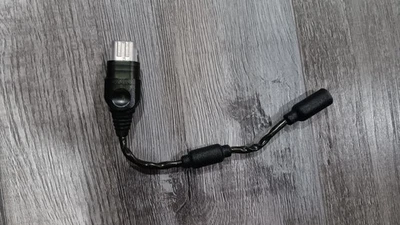 OEM Microsoft Original Xbox Breakaway Cable Black And Green, Tested and Working - Image 1 of 2