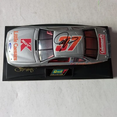 Autographed Jeremy Mayfield #37 K-Mart Little Caesars 1996 Revell 1:24 Lady Luck - Image 1 of 4