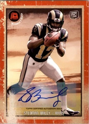 2013 Topps Turkey Red Autographs #66 Stedman Bailey Auto FB - Image 1 of 2
