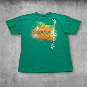Vintage The Cavaliers Drum Bugle Corps Shirt grün Large - Bild 1 von 3