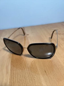 Gafas de sol Max Mara negras doradas de gran tamaño SOLO MARCOS - MM capas CW0HD 56-19-140 - Imagen 1 de 8