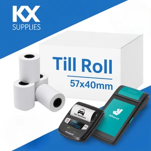 57x40 Kreditkartenterminal Thermo bis Rollen für PDQ Terminal - Bild 1 von 6