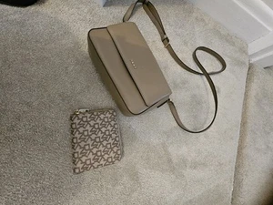 DKNY Leather Crossbody Bag and Purse - Picture 1 of 4