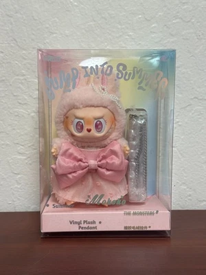 PopMart Labubu The Monsters Jump Into Summer -Mokoko- Vinyl Face Plush - Image 1 of 4