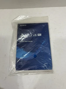 Sony PlayStation 4 PS4 Pro Kurzanleitung Handbuch - NEU versiegelt - Bild 1 von 2