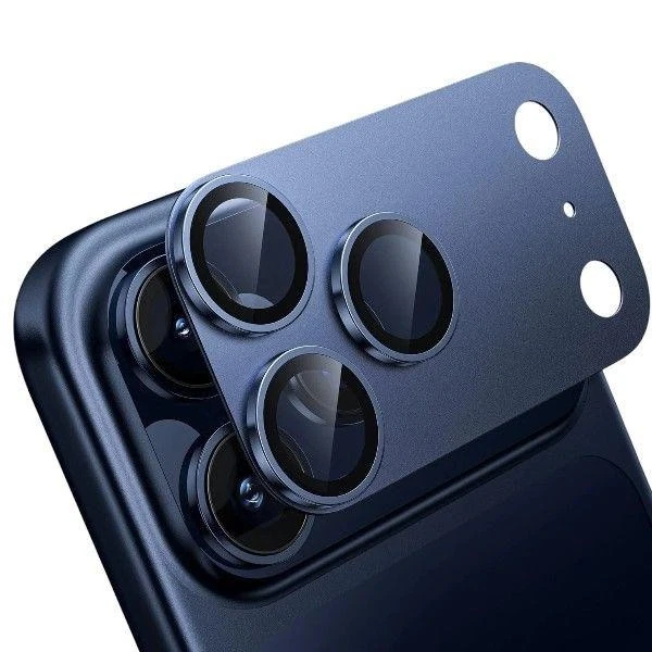 CPW iPhone 17 Pro - Back Camera Metal Tempered Glass Protector (Blue)