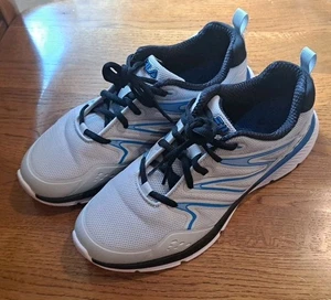 Fila Boys Low Cut Allona 3 Athletic Sneakers Size 6.5 Gray Blue - Picture 1 of 6