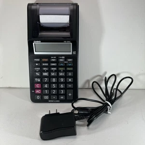 Casio HR-10RC 12-Digit Printing Calculator Dual Power Working Pristine Condition - Picture 1 of 7