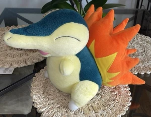 Pokemon RARE Cyndaquil 1:1 Life Size TOMY 14” Vintage 2001 Nintendo Plush Doll - Bild 1 von 9