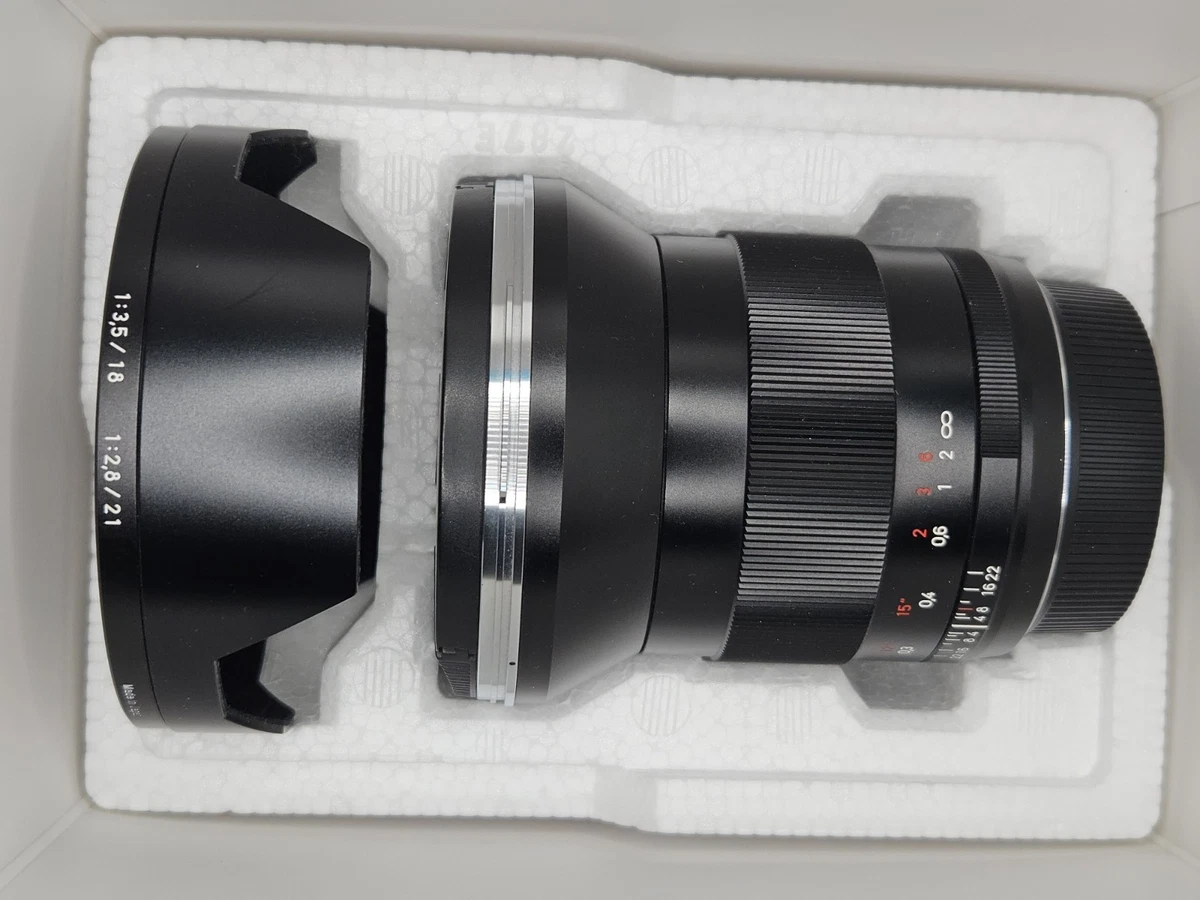 Preços baixos em ZEISS Distagon T* 21mm Focal lentes de câmera de