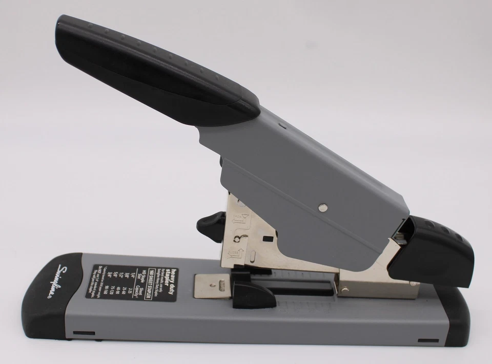Swingline 160 Sheet Heavy Duty Stapler Gray Black Office ACCO Stock 39005 Tested - Image 1 of 4