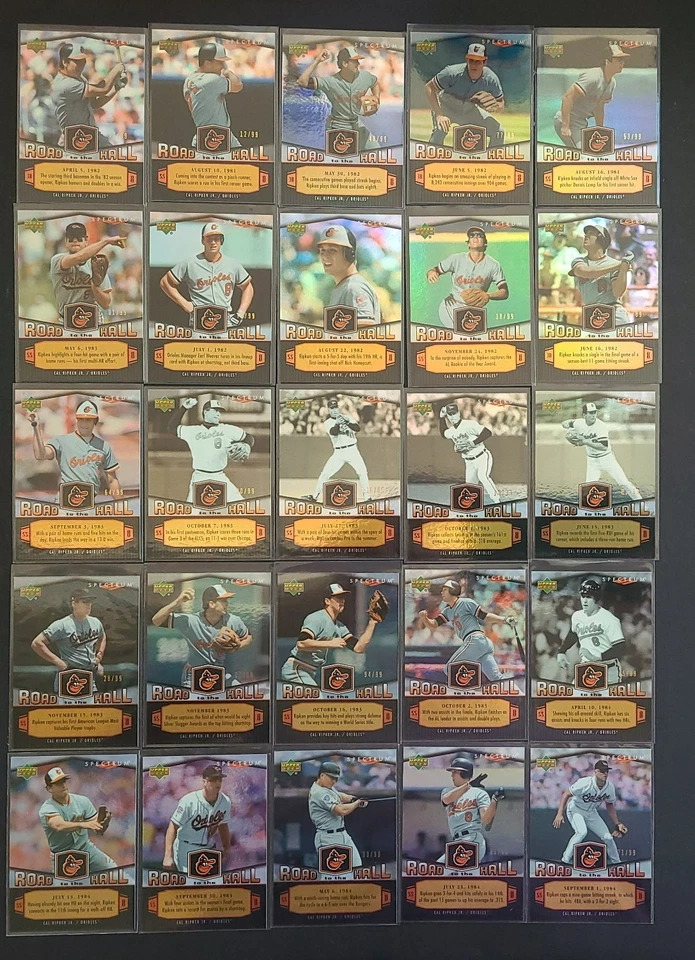 2007 Upper Deck Spectrum Cal Ripken Jr. -Road to the Hall- Gold SN  /99 -U Pick - Image 1 of 1