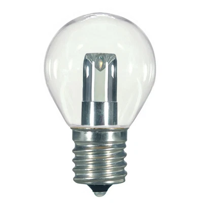 1 Watt LED - S11 - Clear - 2700K - Intermediate base - 120 Volt - Carded - 48-Pa - Image 1 of 4