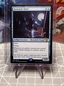 Research Thief R MTG Commander: Kamigawa: Neon Dynasty M/NM, - Picture 1 of 2