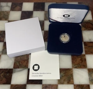 2 euro Proof Croazia 2023 in PP /PROOF / BE prova: introduzione dell'euro - Foto 1 di 2