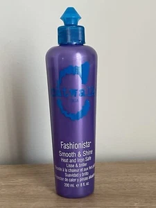 TIGI CATWALK FASHIONISTA SMOOTH & SHINE HEAT & IRON HAIR PROTECTION 200ml - Picture 1 of 4