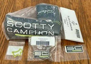 New 2018 Scotty Cameron Club Member Headcover Cover Marker Pin Decal Gray Lime - Picture 1 of 1
