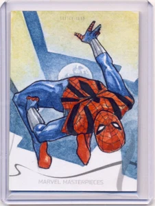 2022 Marvel Masterpieces Sketchkarte Braojos Spidergirl - Bild 1 von 2