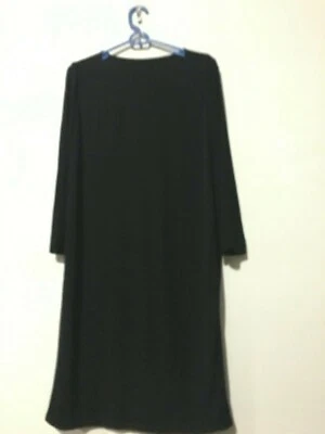 Lida Baday Size S/P Boat Neck Black Stylish Modern Dress Women Formal High End - Image 1 of 4