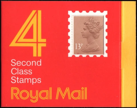Great Britain #BK285 MNH complete booklet Cover