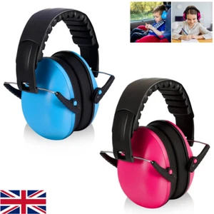 Adjustable Childrens Ear Defenders Protective Earmuffs Noise Blocking UK - Picture 1 of 13