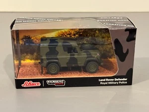 SCHUCO TARMAC WORKS LAND ROVER DEFENDER ARMY ROYAL MILITARY POLICE - Bild 1 von 2