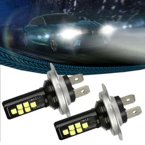 Car H7 LED Light Headlight Lamp Bulbs High Low Beam 240W 6000K Kits Accessories - Picture 1 of 12
