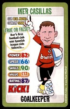 Kick! Magazine - Football Heroes Card (2008) Iker Casillas