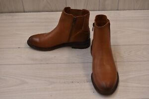 Franco Sarto Horrace Bootie, Women's Size 8 M, Brown NEW MSRP $129