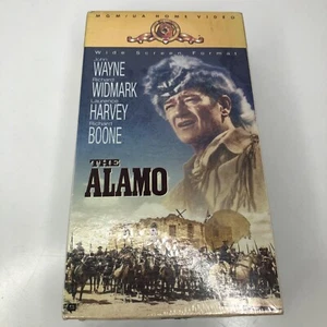 John Wayne The Alamo on 2 sealed vhs tapes 1960 color Richard Boone MGM/UA video - Picture 1 of 5