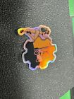Forklift SEXY GIRL Certified Hard Hat Decal / Helmet Sticker Label HOLOGRAPHIC