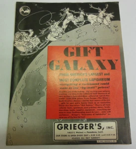 Gift Galaxy 1963 Original Grieger's Inc Catalog - 061113ame - 020924JENON - Imagen 1 de 1