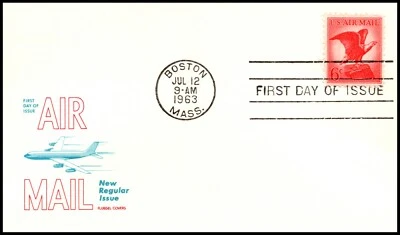 Scott C67 - 6 Cents Eagle Fluegel FDC Unaddressed - Image 1 of 2